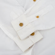 Chanel long-sleeve cotton shirt