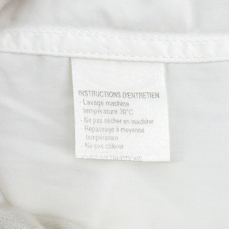 Chanel long-sleeve cotton shirt