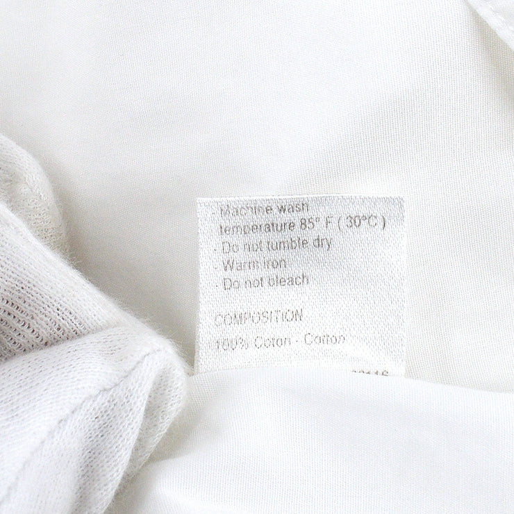 Chanel long-sleeve cotton shirt