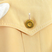 Chanel CC-buttons cotton shirt