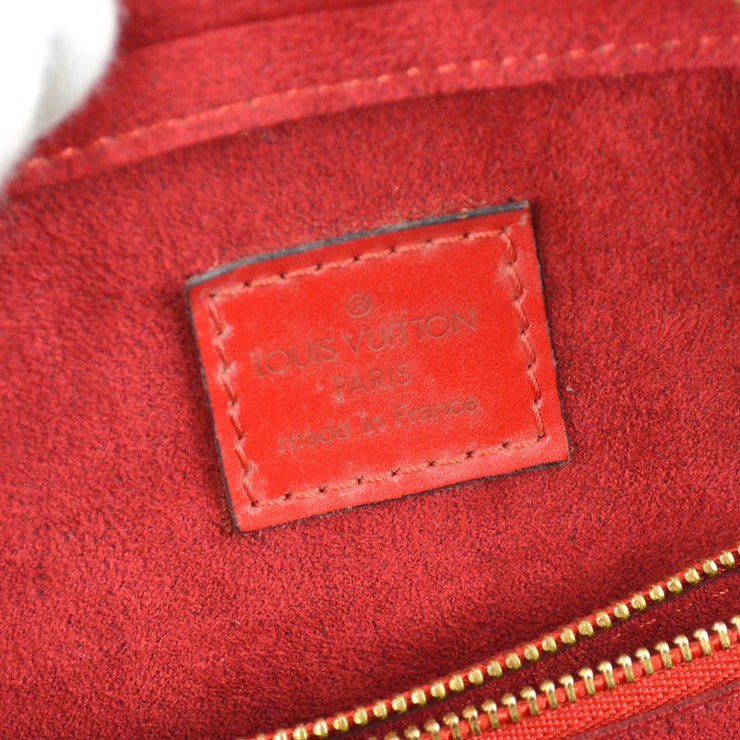 Louis Vuitton 1998 Pont Neuf Handbag Epi Red M52057