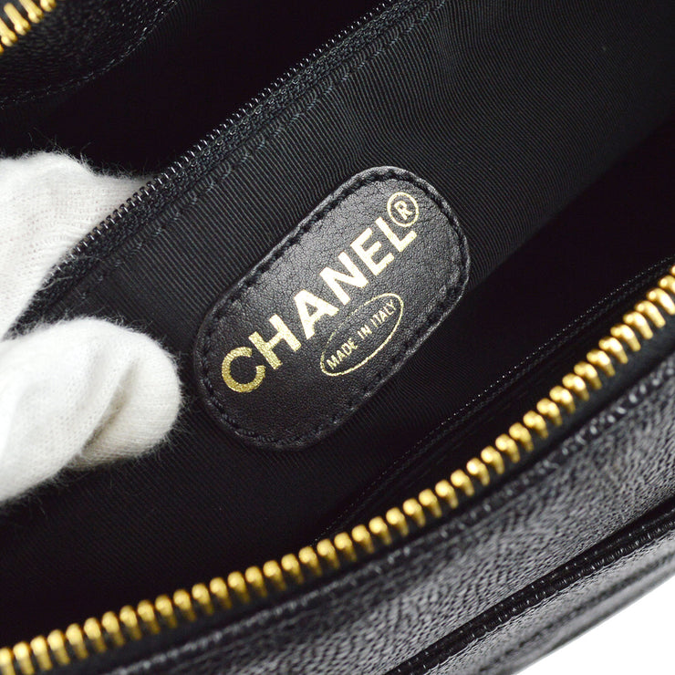 Chanel Chain Shoulder Bag Black Caviar – AMORE Vintage Tokyo