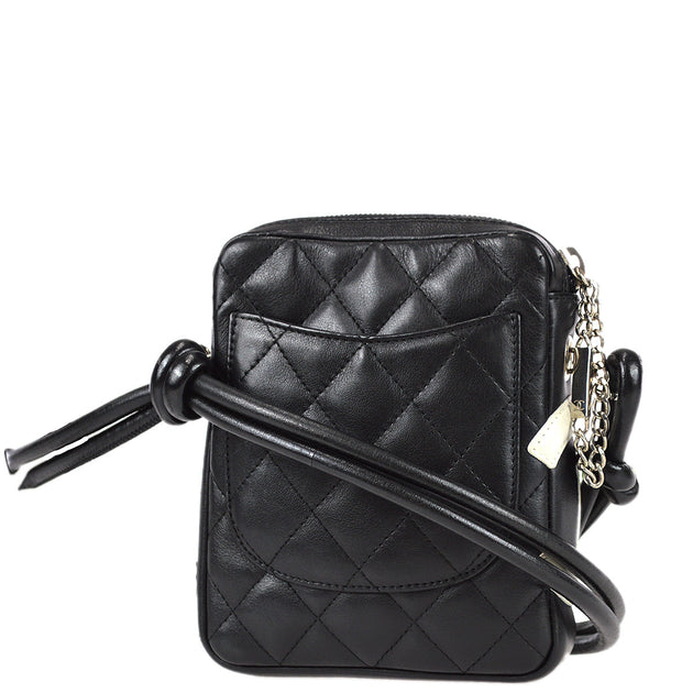 Chanel Cambon Ligne Shoulder Bag Black Calfskin – AMORE Vintage Tokyo