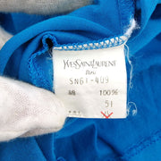 Yves Saint Laurent logo-embroidered cotton T-shirt #M