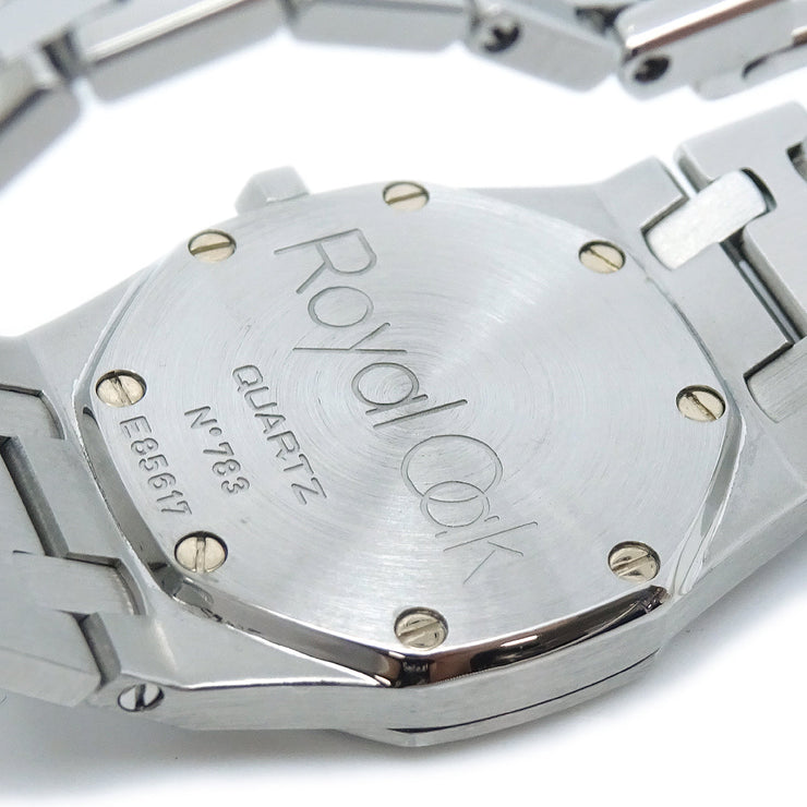 オーデマピゲ ロイヤルオーク Ref.67472ST 腕時計 SS ダイヤモンド