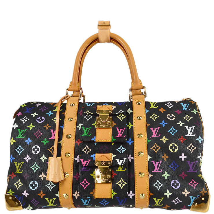 Louis Vuitton Keepall Bag Monogram Multicolor 45 Multicolor