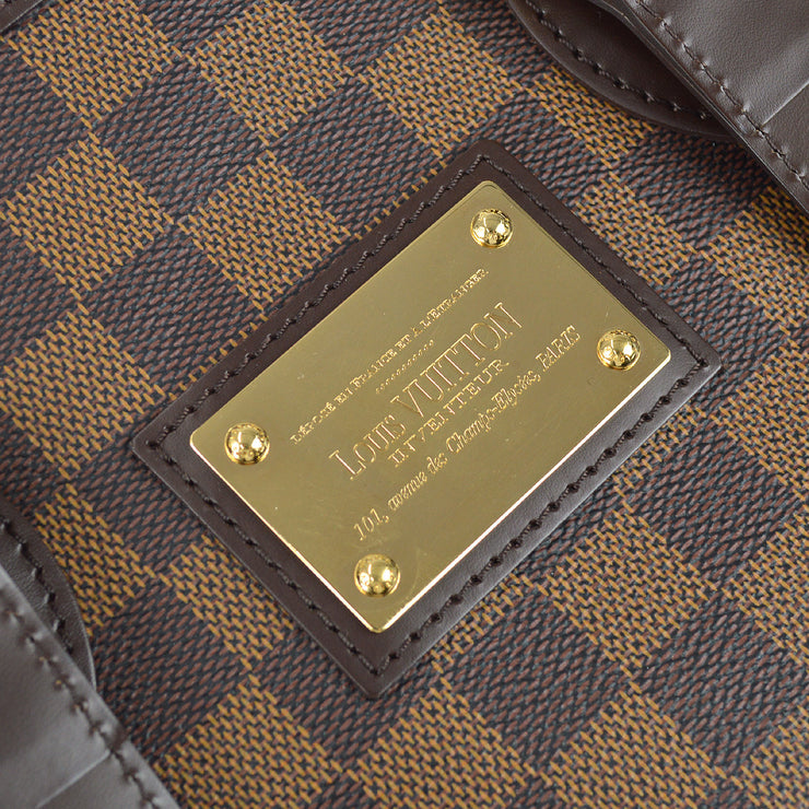 Louis Vuitton Damier Hampstead PM Tote Handbag N51205 MI1077 28520