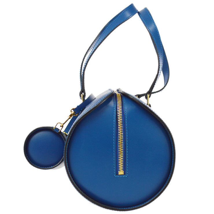 Louis-Vuitton-Epi-Pouch-For-Soufflot-Hand-Bag-Toledo-Blue