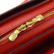 Louis Vuitton 1999 Red Epi Pont Neuf Handbag M52057