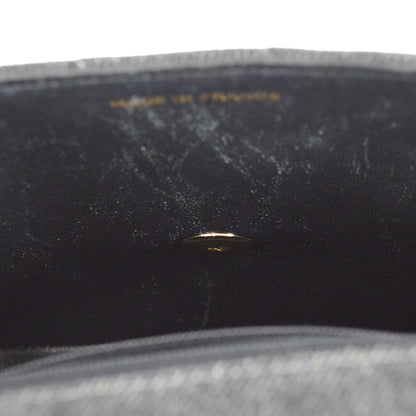 Chanel 1997-1999 Black Denim Mini Classic Square Flap Shoulder Bag 17