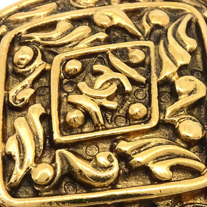 Chanel Earrings Clip-On Gold 2492