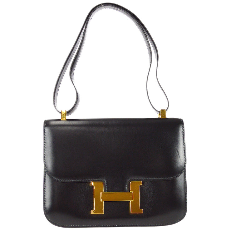 Hermes Shoulder Bag Black Box Calf – AMORE Vintage Tokyo