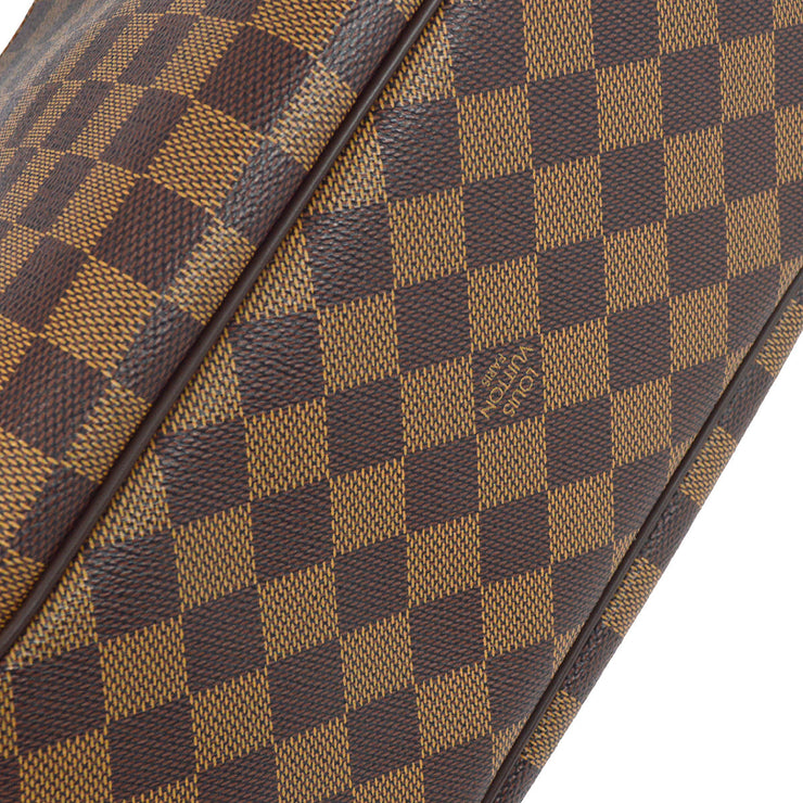 Louis Vuitton Damier Ebene Belem MM N51174 Brown Cloth ref.1000762