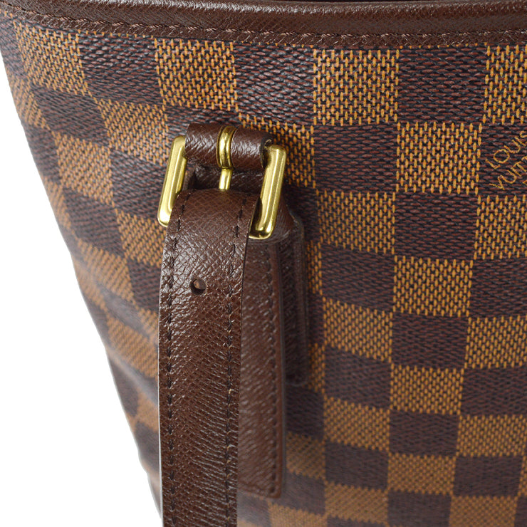 Louis Vuitton LOUIS VUITTON Damier Male bucket type bag handbag N42240