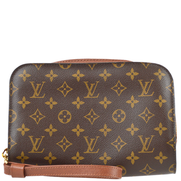 Louis-Vuitton Monogram Orsay Clutch Bag Pouch