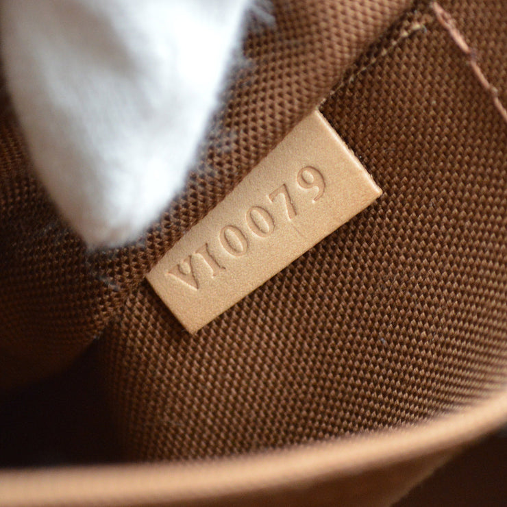 Louis Vuitton Monogram Tivoli PM Leather Fabric Brown 2WAY
