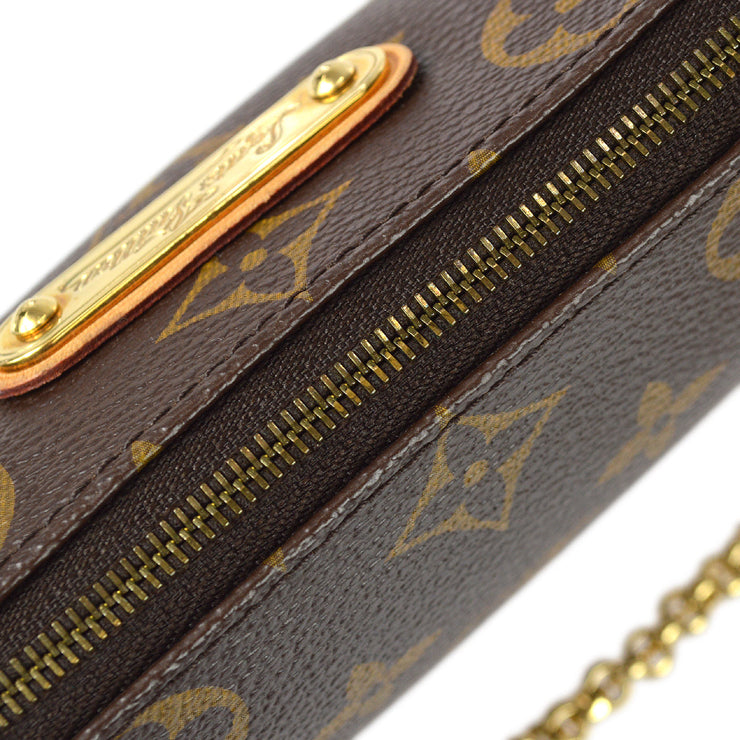 Louis Vuitton Eva 2way Chain Handbag Pouch Purse Monogram M95567