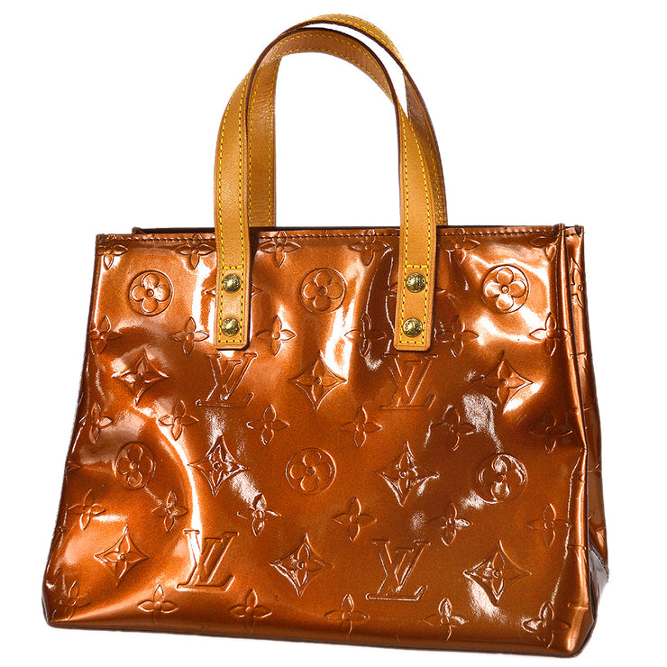 Louis Vuitton Louis Vuitton Lexington Bronze Vernis Leather Hand Bag