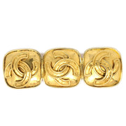 Chanel Triple CC Brooch Pin Gold 94P