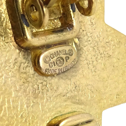 Chanel Star Earrings Clip-On Yellow 01P