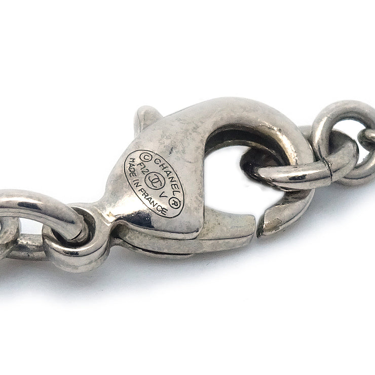 Chanel Silver Chain Necklace Rhinestone F12V – AMORE Vintage Tokyo