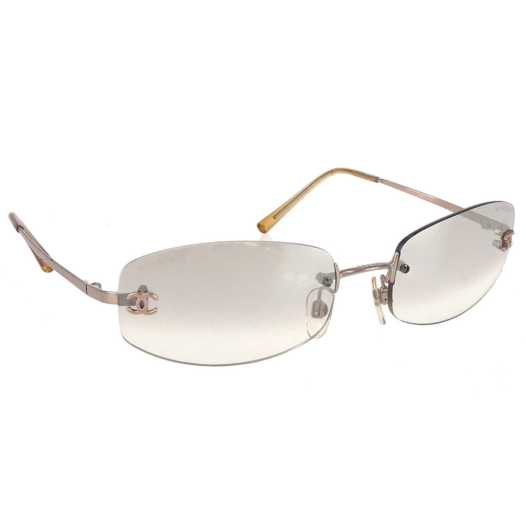 Chanel Sunglasses Eyewear Brown Small Good – AMORE Vintage Tokyo