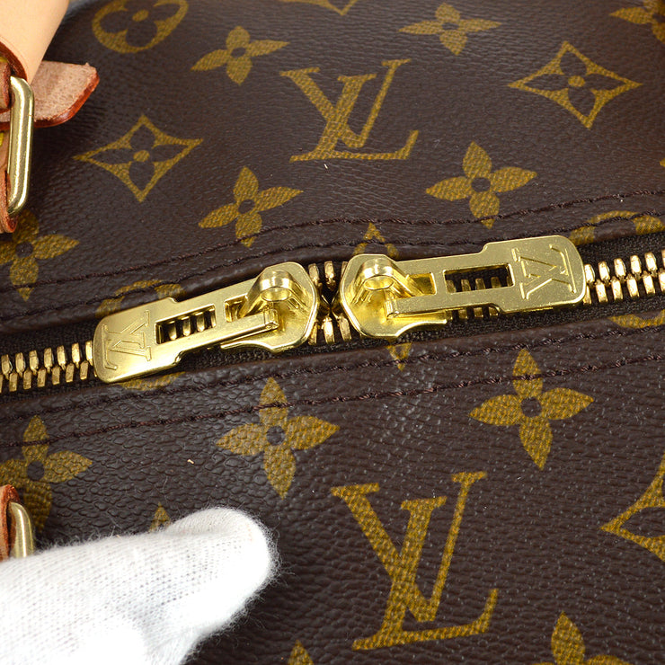 Louis Vuitton Monogram Keepall Bandouliere 60 Duffle Bag with