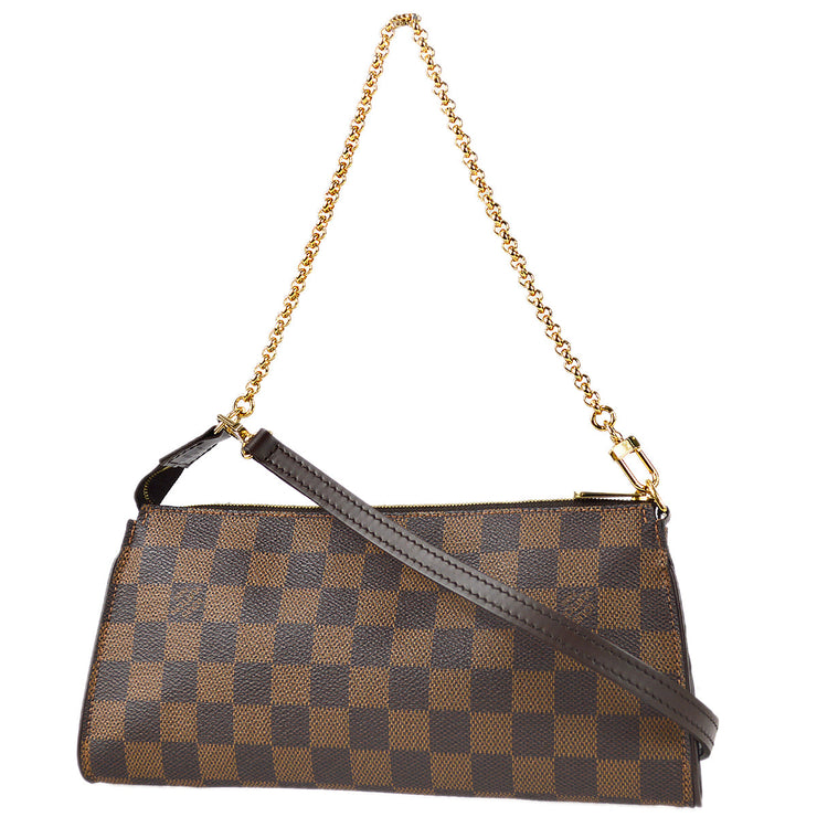 Louis Vuitton Damier Azur Pochette Eva Crossbody Bag Sophie