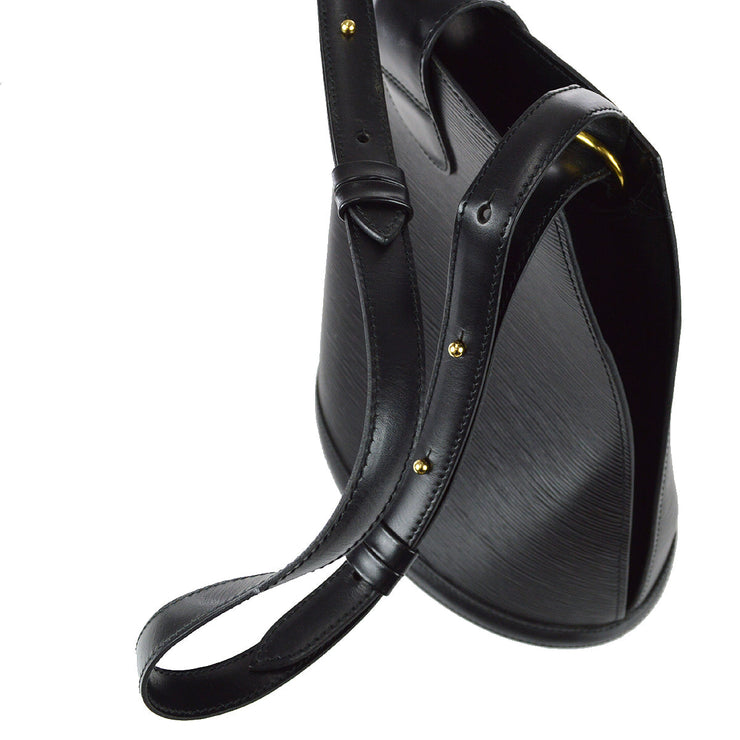 Louis Vuitton, Bags, Louis Vuitton Epi Cluny Shoulder Bag M52252 Noir  Black Leather Ladies Louis V