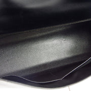 エルメス 1999 ケリー32 外縫い 2way ハンドバッグ ブラック ボックスカーフ