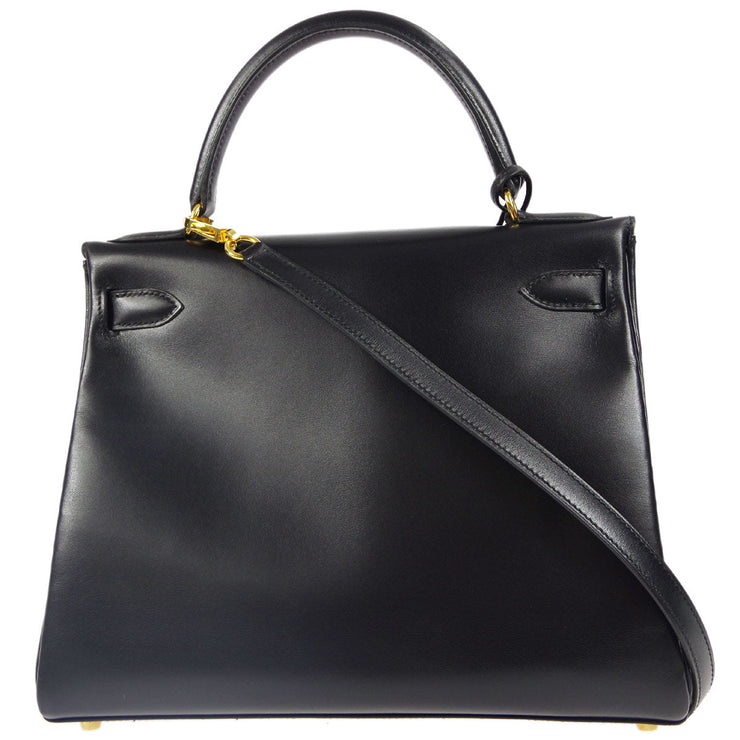 Hermes Shoulder Bag Black Box Calf – AMORE Vintage Tokyo