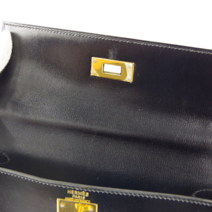 Hermes Shoulder Bag Black Box Calf – AMORE Vintage Tokyo