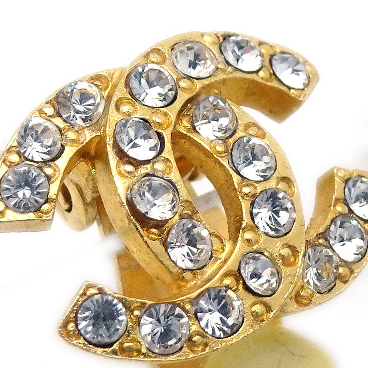 Chanel Earrings Clip-On Gold Rhinestone 02A – AMORE Vintage Tokyo