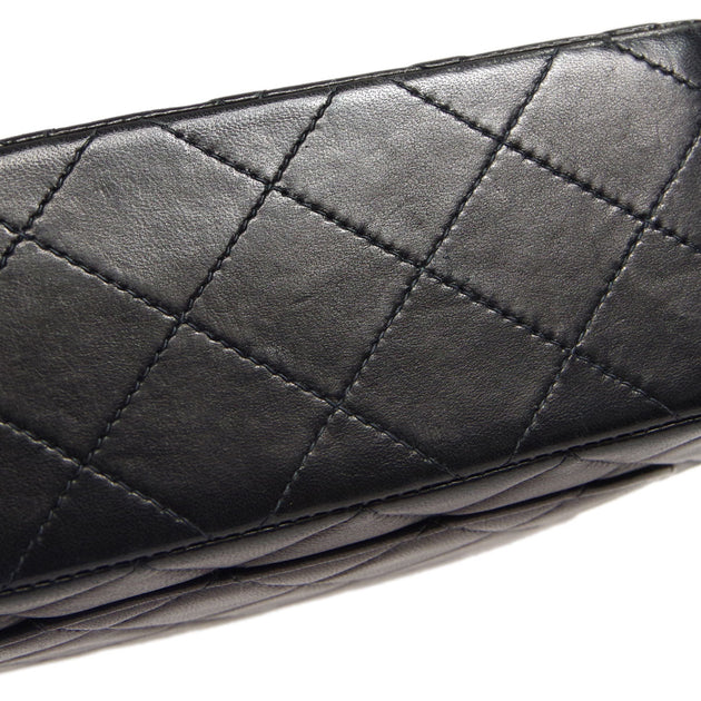 Chanel * Black Lambskin Mini Classic Square Flap Shoulder Bag 17 – AMORE  Vintage Tokyo