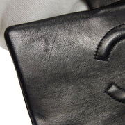Chanel 2000-2001 * Black Lambskin Mini Classic Square Flap Shoulder Bag 17 SHW