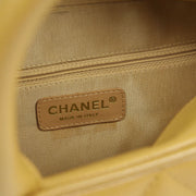 Chanel 2003-2004 Beige Caviar Bowling Bag 27