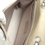 Chanel 2001-2003 Beige New Travel Line Classic Single Flap Bag