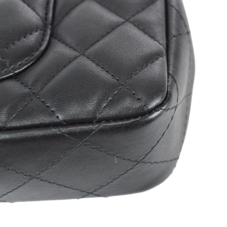 Chanel 2009-2010 Black Lambskin East West