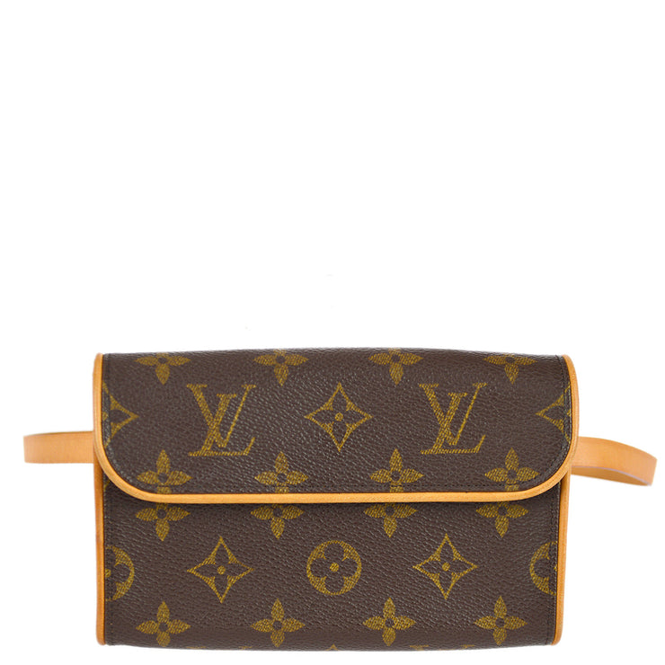 Louis Vuitton 2002 Monogram Pochette Florentine #XS M51855