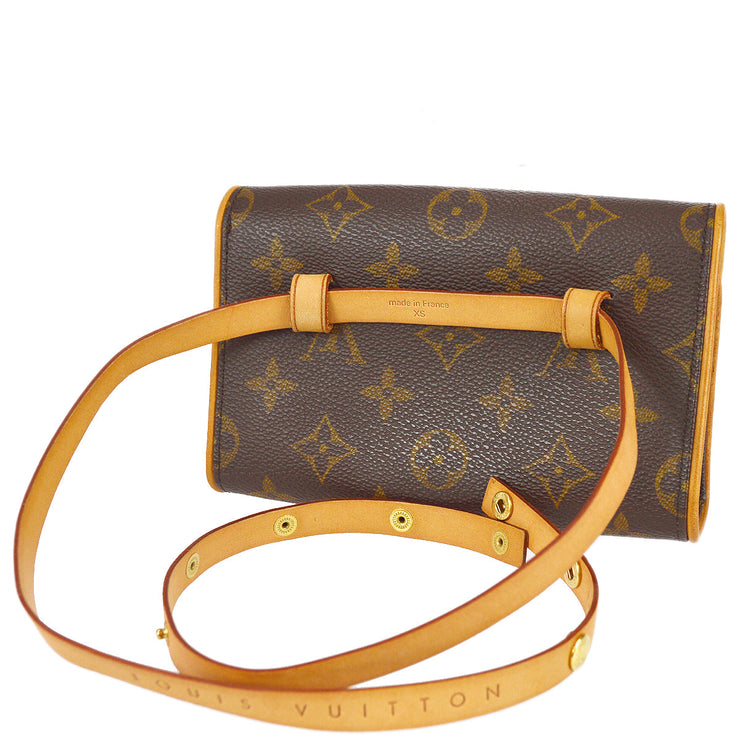 Louis Vuitton 2002 Monogram Pochette Florentine #XS M51855