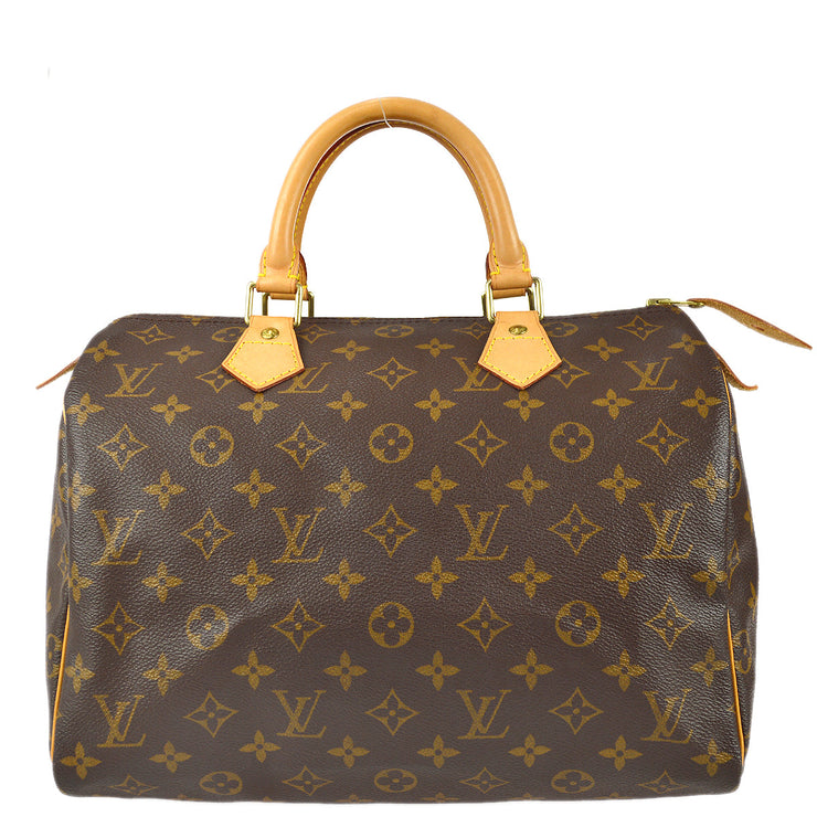 Authentic Louis Vuitton Monogram Vintage 1999 Speedy 30 Bag