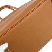 Hermes 2003 Gold Courchevel Birkin 35