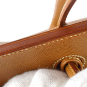 Hermes 2003 Gold Courchevel Birkin 35