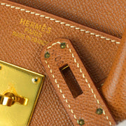 Hermes 2003 Gold Courchevel Birkin 35