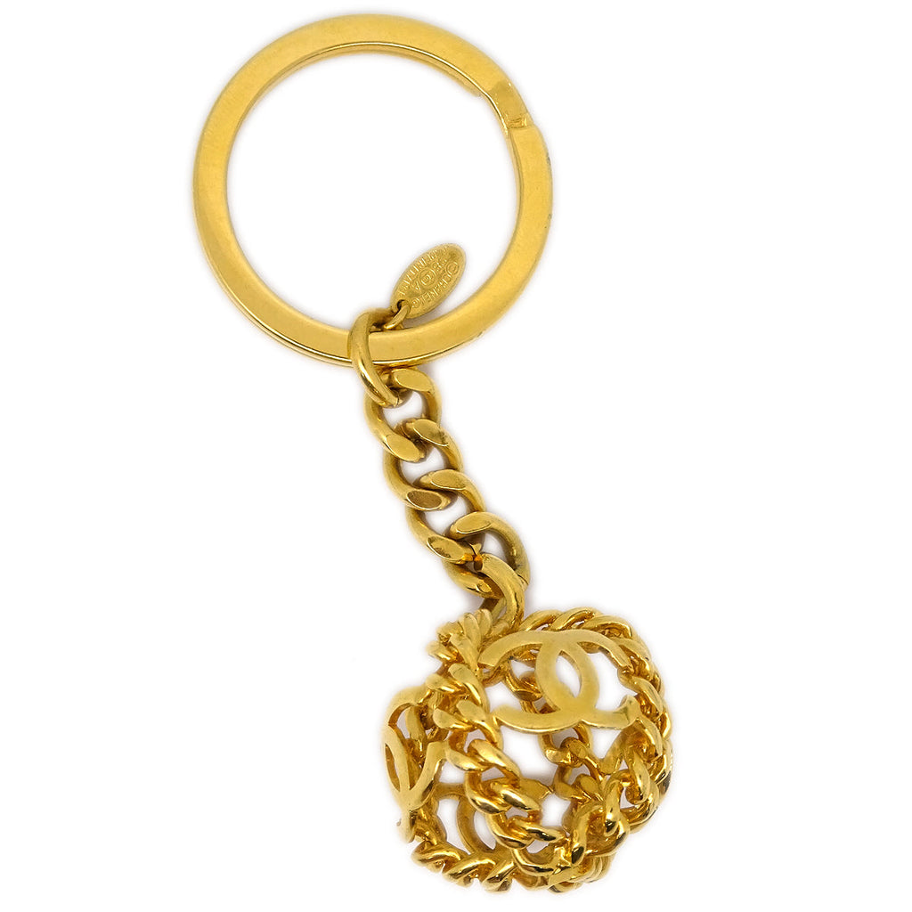 Chanel 1998 Key Holder Gold