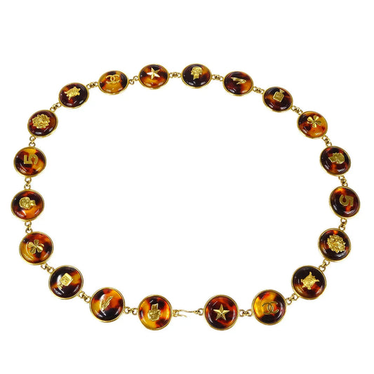 Chanel 1997 Spring Tortoiseshell Chain Belt