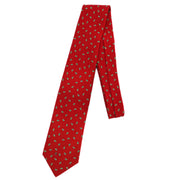 Chanel Neck Tie Red Small Good