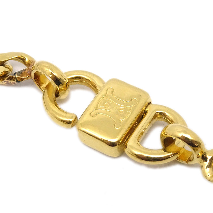 Celine Gold Chain Pendant Necklace 92