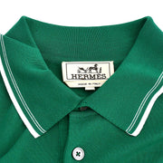 Hermes Polo Shirt Green #L
