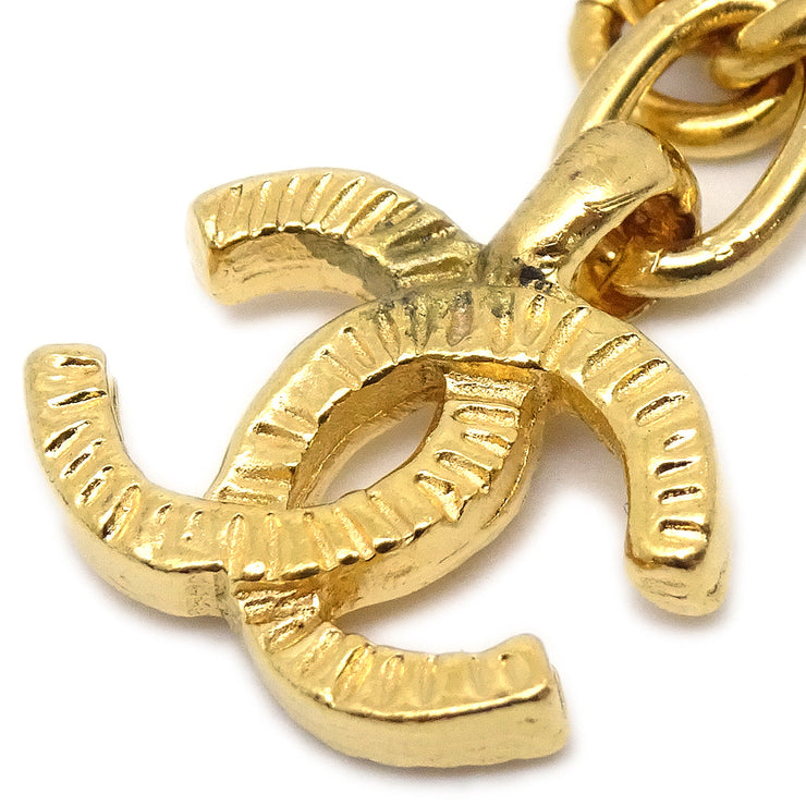 Chanel Gold Chain Pendant Necklace 93P